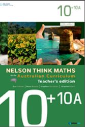 Cover Art for 9780170195102, Nelson Think Maths for the Australian Curriculum Advanced 10+10a Teacher's Edition by Brodie, Ross, Swift, Stephen, Corcoran, Stephen