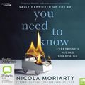 Cover Art for 9781460786574, You Need To Know by Nicola Moriarty