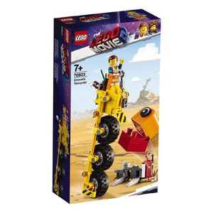 Cover Art for 5702016367959, Emmet's Thricycle! Set 70823 by LEGO