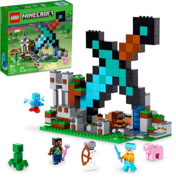 Cover Art for 0673419374798, LEGO Minecraft The Sword Outpost 21244 Building Toy Set for Kids, Boys, and Girls Ages 8+ (427 Pieces) by Unknown