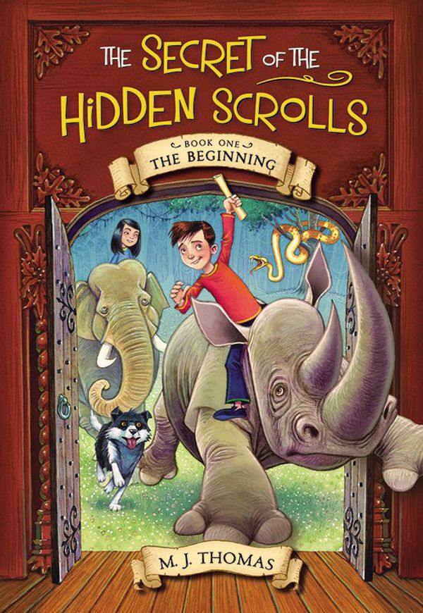 Cover Art for 9780824956844, The Beginning (Book One)Secret of the Hidden Scrolls by M. J. Thomas
