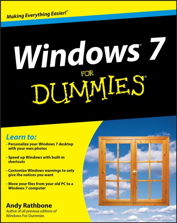 Cover Art for 9780470555255, Windows 7 For Dummies by Andy Rathbone