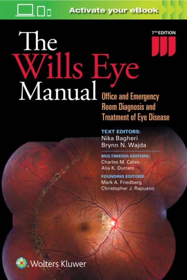Cover Art for 9781496318831, The Wills Eye Manual by Bagheri