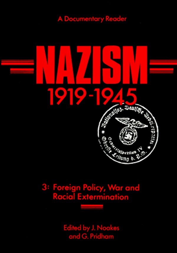 Cover Art for 9780859894746, Nazism 1919-1945, Volume Three by 