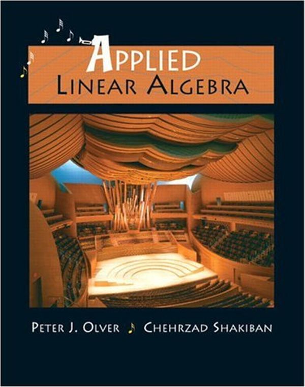 Cover Art for 9780131473829, Applied Linear Algebra by Peter J. Olver