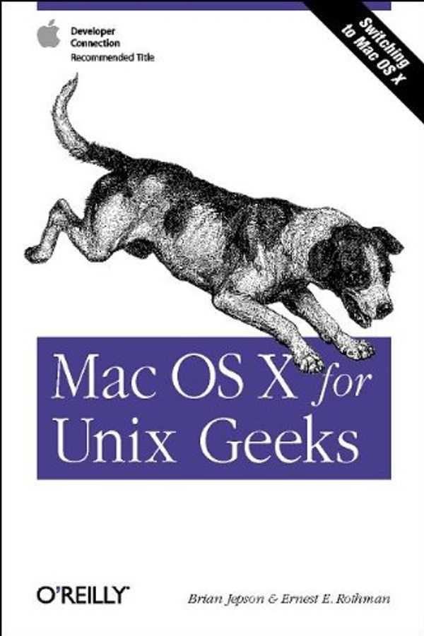 Cover Art for 9780596003562, Mac OS X for Unix Geeks by Brian Jepson