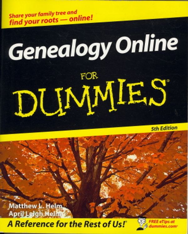 Cover Art for 9780470240571, Genealogy Online For Dummies by Matthew L. Helm, April Leigh Helm