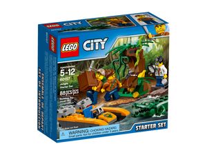 Cover Art for 5702015866033, LEGO Jungle Starter Set 60157 by LEGO
