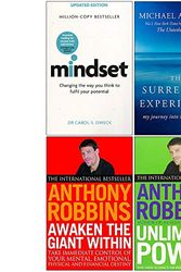 Cover Art for 9789123877164, Mindset Carol Dweck, Surrender Experiment, Awaken The Giant Within, Unlimited Power 4 Books Collection Set by Dr. Carol Dweck, Michael A. Singer, Tony Robbins