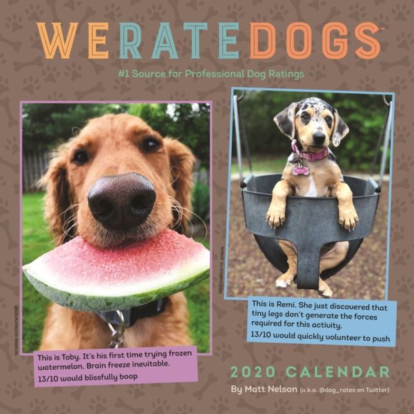 Cover Art for 9781449498856, WERATEDOGS 2020 Calendar: #1 Source for Professional Dog Ratings by Matt Nelson