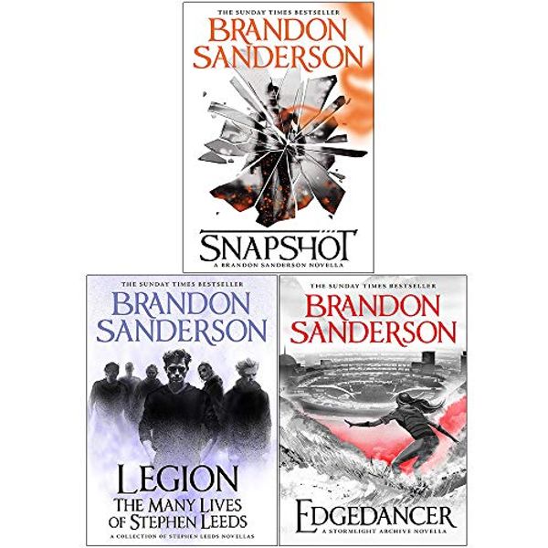 Cover Art for 9789123977154, Brandon Sanderson 3 Books Collection Set (Snapshot, Legion, Edgedancer) by Brandon Sanderson