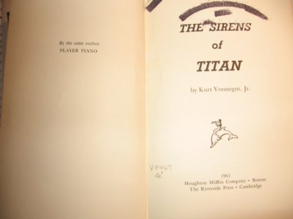 Cover Art for 9789997408716, Sirens of Titan by Kurt Vonnegut