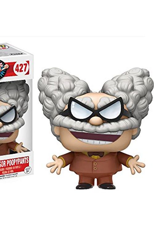 Cover Art for 9899999403685, Funko Professor Poopypants: Captain Underpants x POP! Movies Vinyl Figure & 1 PET Plastic Graphical Protector Bundle [#427 / 13106 - B] by FunKo