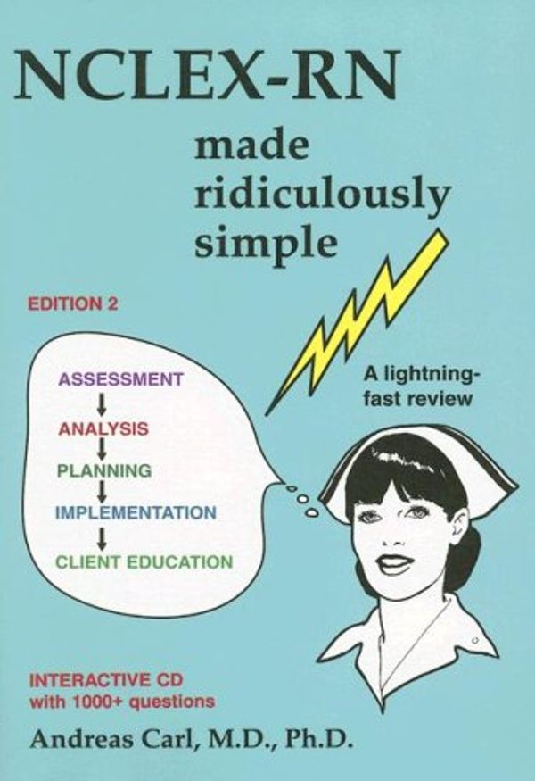 Cover Art for 9780940780705, NCLEX-RN Made Ridiculously Simple [With CDROM] by Unknown