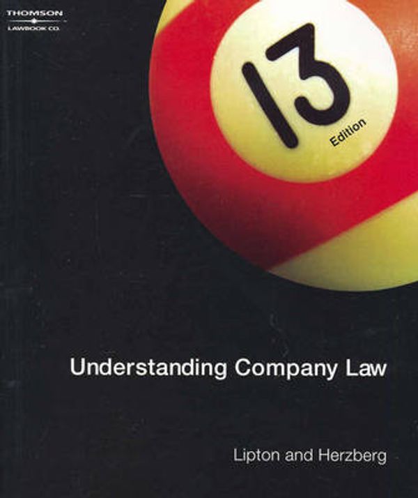 Cover Art for 9780455222431, Understanding Company Law by Herzberg Lipton