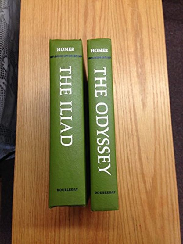 Cover Art for B003PBPYF2, THE ODYSSEY THE ILIAD HOMER (TWO VOLUMES) by Homer