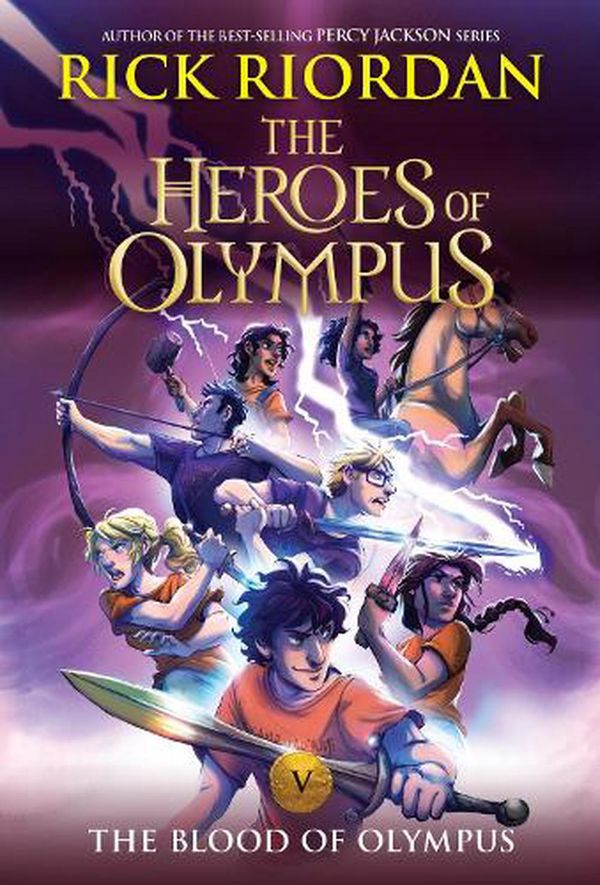 Cover Art for 9781368051705, The Heroes of Olympus, Book Five the Blood of Olympus (New Cover) by Rick Riordan