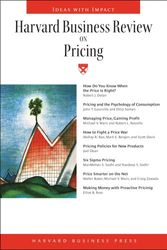 Cover Art for 9781422146583, "Harvard Business Review" on Pricing by Harvard Business School Press
