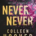 Cover Art for 9780008620493, Never Never by Colleen Hoover