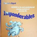 Cover Art for 9780276444197, Imponderables by David Feldman