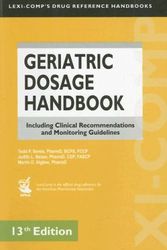 Cover Art for 9781591952268, Lexi-Comp's Geriatric Dosage Handbook: Including Clinical Recommendations and Monitoring Guidelines by Todd P. Semla, Judith L. Beizer, Martin D. Higbee