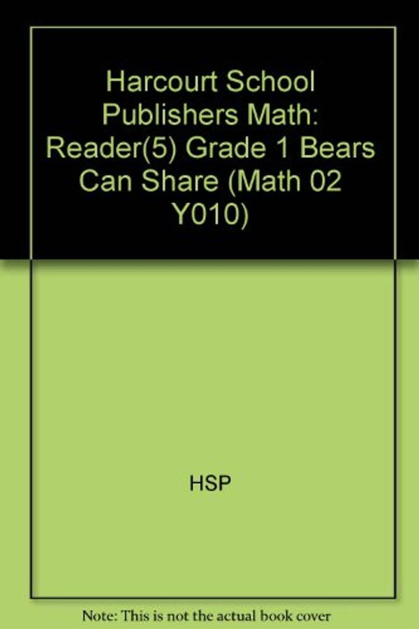 Cover Art for 9780153204951, Harcourt School Publishers Math by Hsp