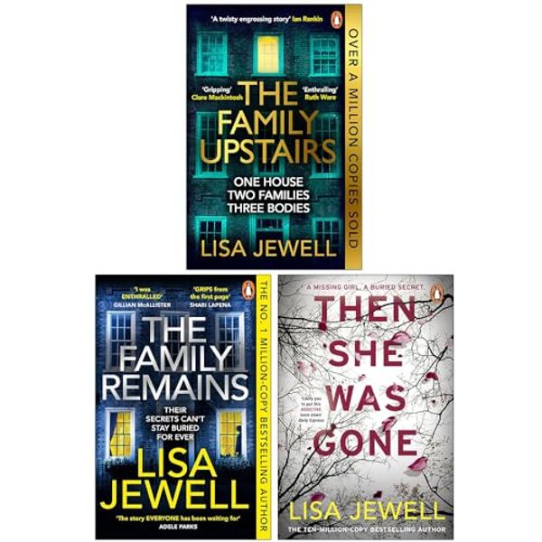 Cover Art for 9789124025632, Lisa Jewell Collection 3 Books Set (The Family Upstairs, Watching You, Then She Was Gone) by Lisa Jewell