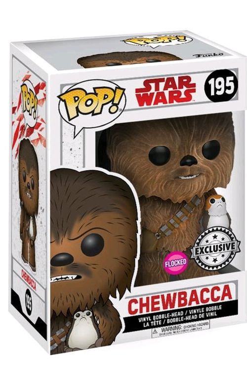 Cover Art for 0889698213929, Funko POP! Star Wars: The Last Jedi - Chewbacca (Flocked) - FYE Exclusive by Funko