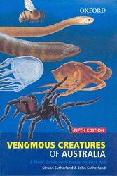 Cover Art for 9780195553307, Venemous Creatures of Australia by Sutherland Sutherland