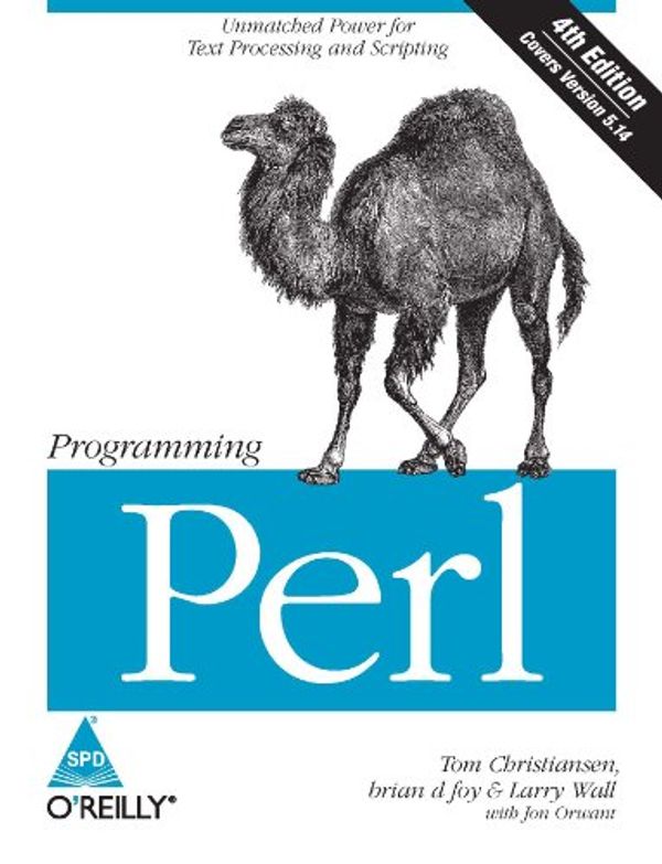 Cover Art for 9789350236505, Programming Perl by Christiansen
