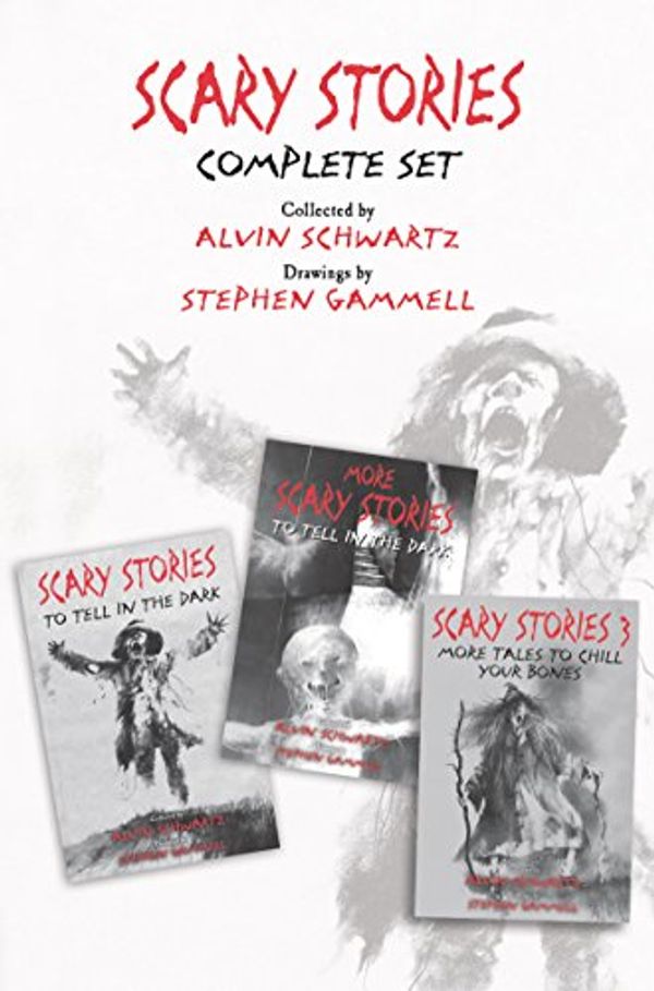 Cover Art for B077RSFRLK, Scary Stories Complete Set: Scary Stories to Tell in the Dark, More Scary Stories to Tell in the Dark, and Scary Stories 3 by Alvin Schwartz