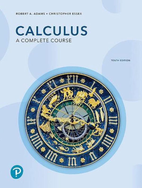 Cover Art for 9780135732588, Calculus: A Complete Course by Robert A. Adams