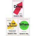 Cover Art for 9789123760411, Daniel H. Pink The Surprising Truth 3 Books Collection Set (When: The Scientific Secrets of Perfect Timing ,Drive: The Surprising Truth About What Motivates Us, To Sell is Human ) by Daniel H. Pink