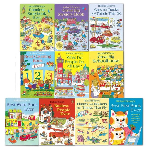 Cover Art for 9780007935178, Richard Scarry Collection- 10 Books (RRP Â£69.90) by Richard Scarry