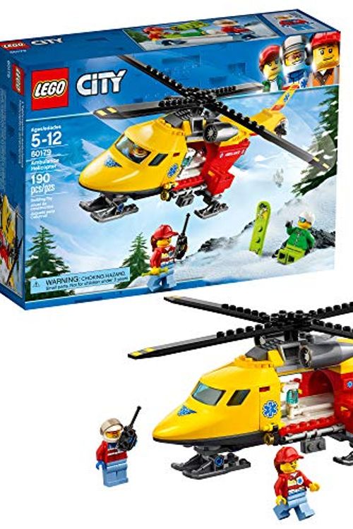 Cover Art for 0673419279796, Ambulance Helicopter Set 60179 by LEGO