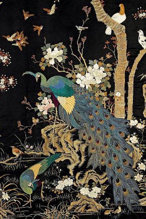 Cover Art for 9781787558953, Jigsaw: Ashmolean Museum: Embroideered hanging with Peacock (1000-piece) by Flame Tree Studio