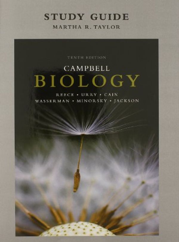 Cover Art for 9780321833921, Study Guide for Campbell Biology by Jane B. Reece, Lisa A. Urry, Michael L. Cain, Steven A. Wasserman, Peter V. Minorsky, Robert B. Jackson, Martha R. Taylor