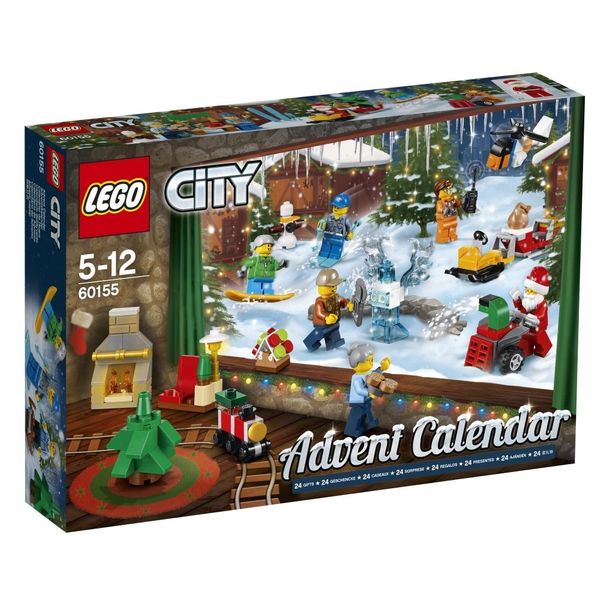 Cover Art for 5702015866019, City Advent Calendar Set 60155 by LEGO