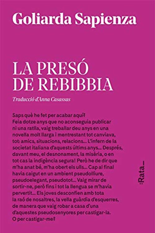 Cover Art for 9788416738175, La presó de Rebibbia: 15 by Goliarda Sapienza