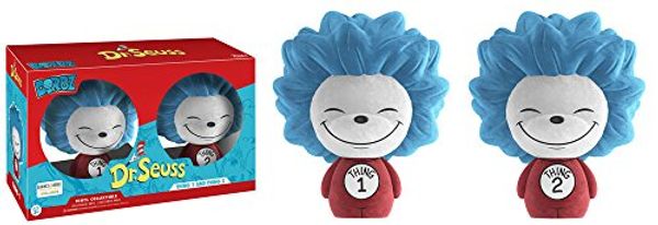 Cover Art for 0889698130288, Dorbz Dr. Seuss Flocked Thing 1 & Thing 2 Exclusive 2 pack by Funko