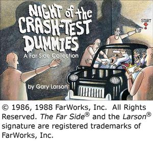 Cover Art for 9780836220490, Night of the Crash-Test Dummies by Gary Larson