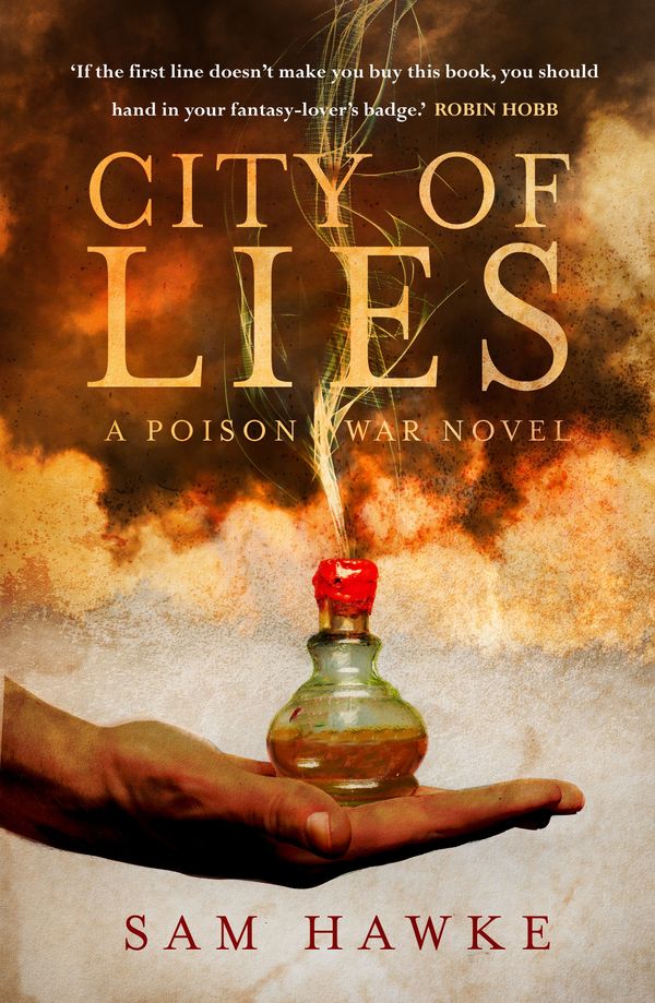 Cover Art for 9781787630123, City of Lies by Sam Hawke