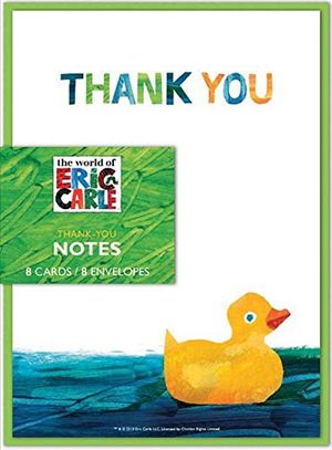 Cover Art for 9780811876179, Eric Carle Shower Thank-yous by Eric Carle