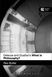 Cover Art for 9781847065872, Deleuze and Guattari's 'What is Philosophy?' by Rex Butler
