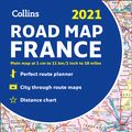 Cover Art for 9780008374358, 2021 Collins Map of France [New Edition] by Collins Maps