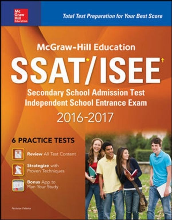Cover Art for 9781259586231, McGraw-Hill Education SSAT/ISEE 2016-2017 by Falletta, Nicholas