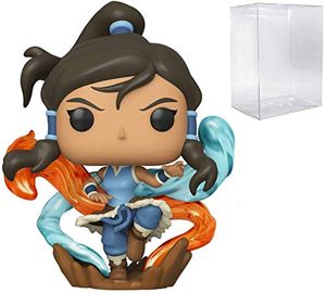 Cover Art for B08B85CHCD, Korra: Funk o Pop! Animation Vinyl Figure Bundle with 1 Compatible 'ToysDiva' Graphic Protector (761 - 46948 - B) by Unknown