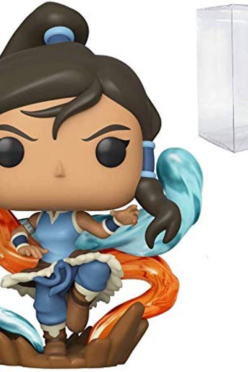 Cover Art for B08B85CHCD, Korra: Funk o Pop! Animation Vinyl Figure Bundle with 1 Compatible 'ToysDiva' Graphic Protector (761 - 46948 - B) by Unknown