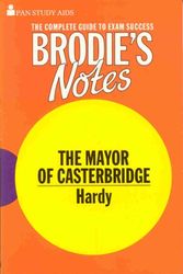Cover Art for 9780330502092, Brodie's Notes on Thomas Hardy's "Mayor of Casterbridge" by Norman T. Carrington, David Scholar