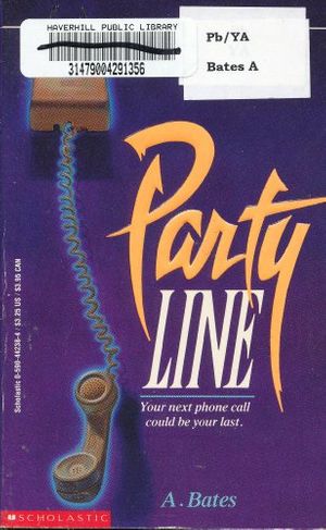 Cover Art for 9780590442381, Party Line by A. Bates